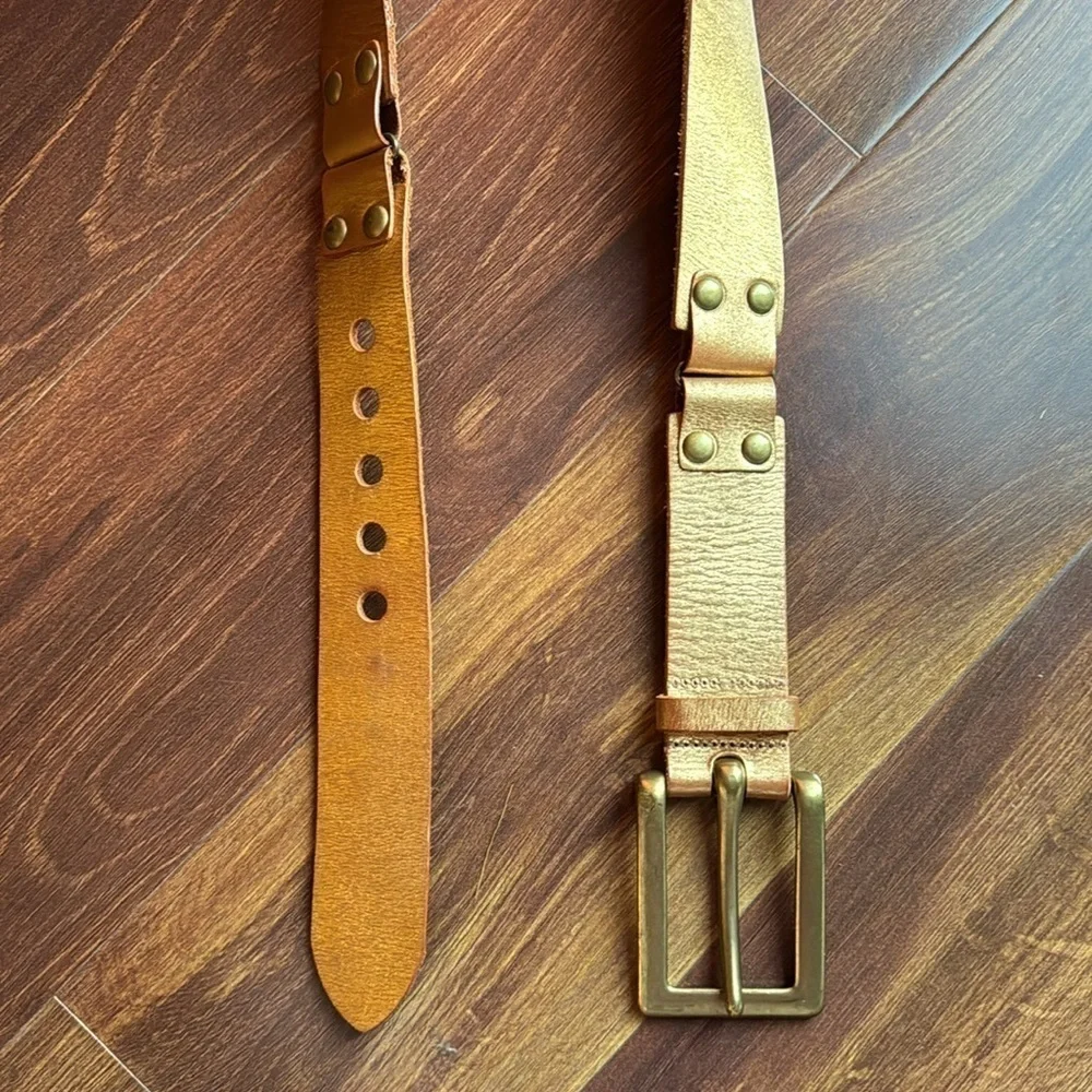 🍁SALE🍁LINEA PELLE Genuine Leather Belt size Large